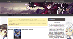 Desktop Screenshot of animangaprofile.com